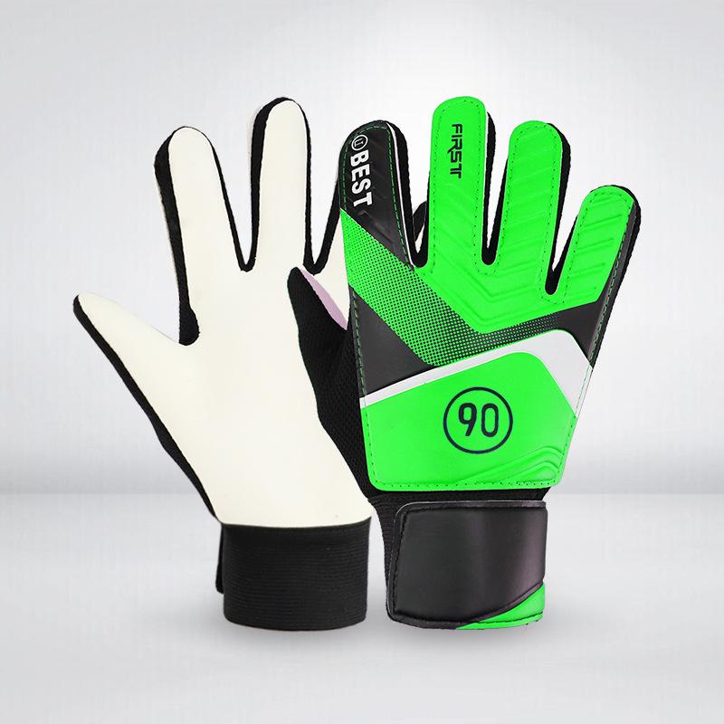 Brand Recruitment: Children's Latex Goalkeeper Gloves with Anti-Collision Hand Protection