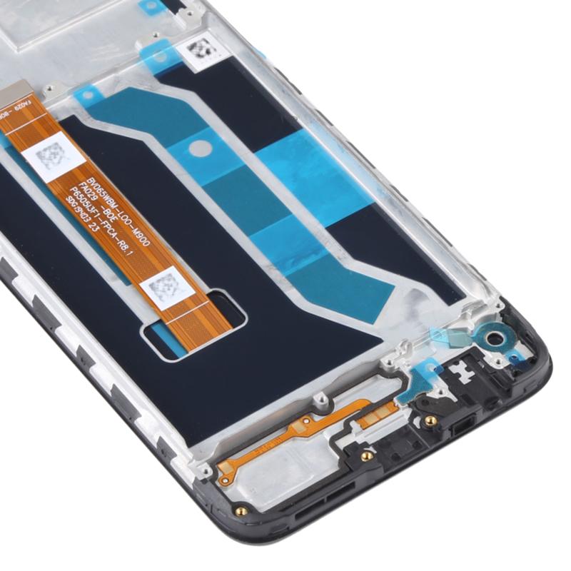 For Realme C3 (Without Fingerprint)/Realme 5i OEM Grade S LCD Screen and Digitizer Assembly+Frame Part (Without Logo)