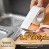 3.7*500 смКухня Прозрачный Силиконовый Герметик Водонепроницаемая Кромка для Варочной Панели, Раковины, Умывальника, Края Унитаза, Водного Бассейна Защитная от Плесени Зазорная Лента
