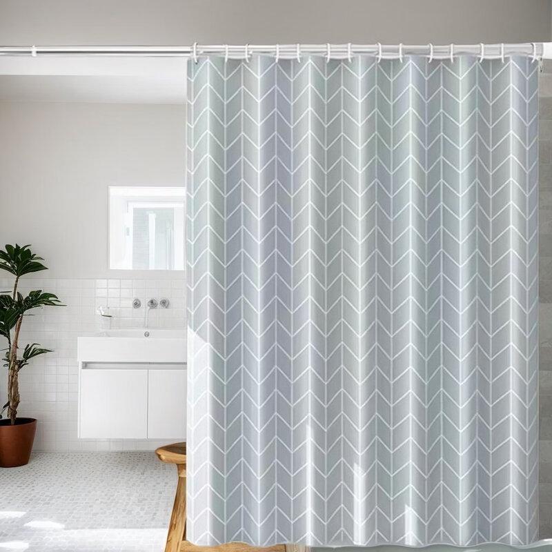 Qianyu PEVA Waterproof Shower Curtain