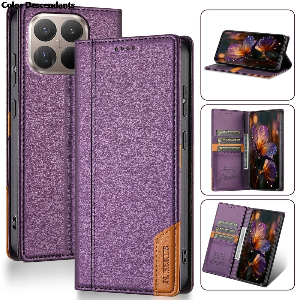 Кожаный чехол-книжка для Xiaomi 15T 15Tpro 14T Pro 13T 12T 11T Чехол-кошелек С подставкой Чехол для телефона Карман для наличных и карт Ударопрочный