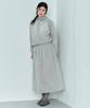 Musinsa Standard Woman Women'S Sheer Nylon Pleated Long Skirt [Light Grey]