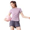 Женский спортивный комплект из двух предметов: шорты для бега и фитнеса