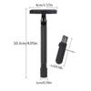 Classic Mens Shaving Adjustable Safety Shaving Razor With Small Brush & Blade