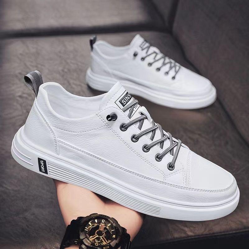Summer Men's Shoes New Breathable Waterproof Little White Shoes Men's Trend Versatile Sports Shoes Casual Shoes Board Shoes Trendy Shoes