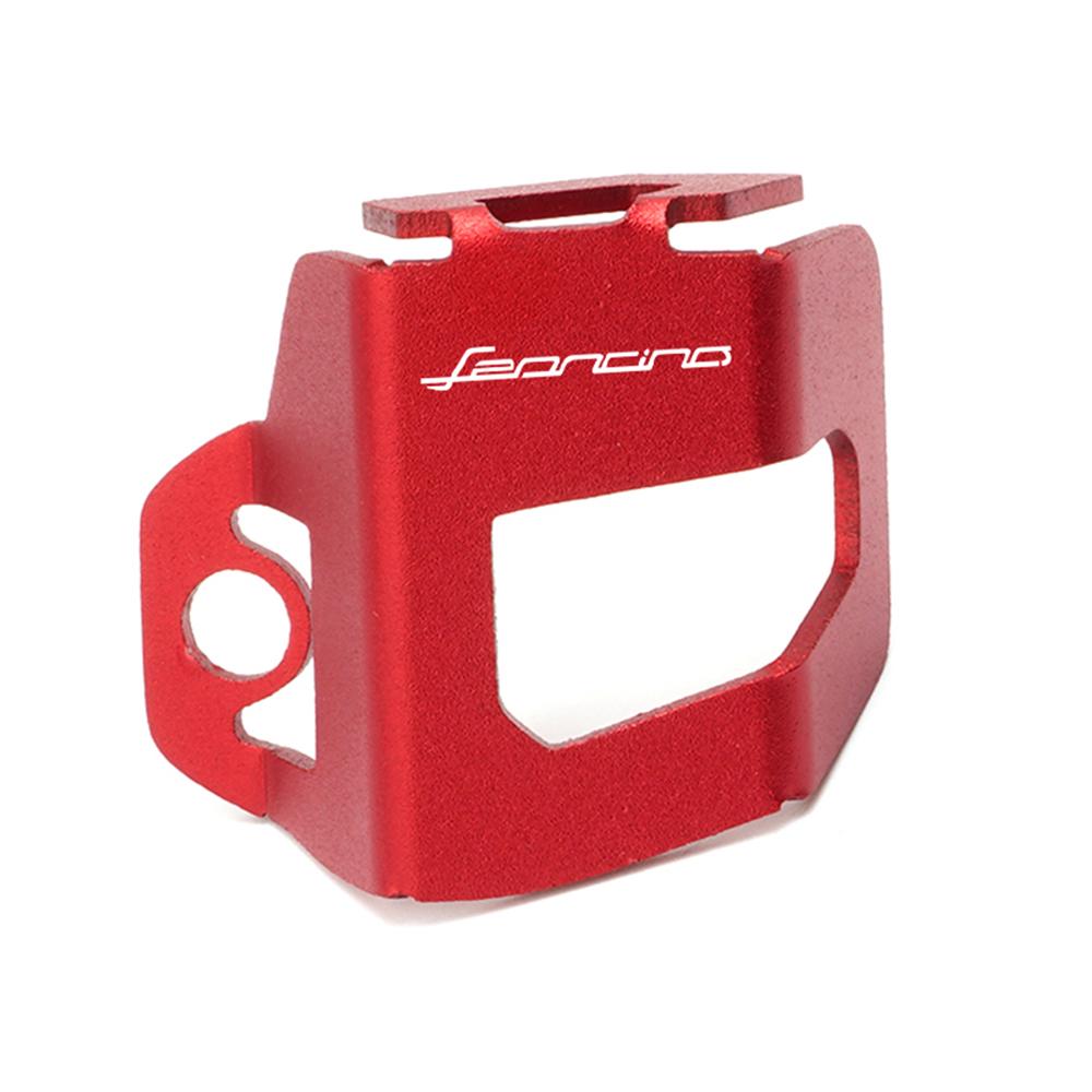 CNC Motorcycle Rear Brake Fluid Tank Reservoir Guard Cover Oil Cap Protector For Benelli TRK 502 502X BJ500 Leoncino