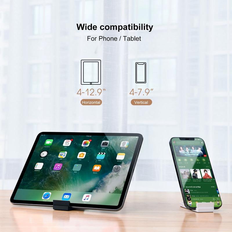 Foldable Phone Holder Stand For iPhone 12 13 Pro Max Xiaomi Tablet iPad Portable Phone Holder Adjustable Angle Desktop Bracket