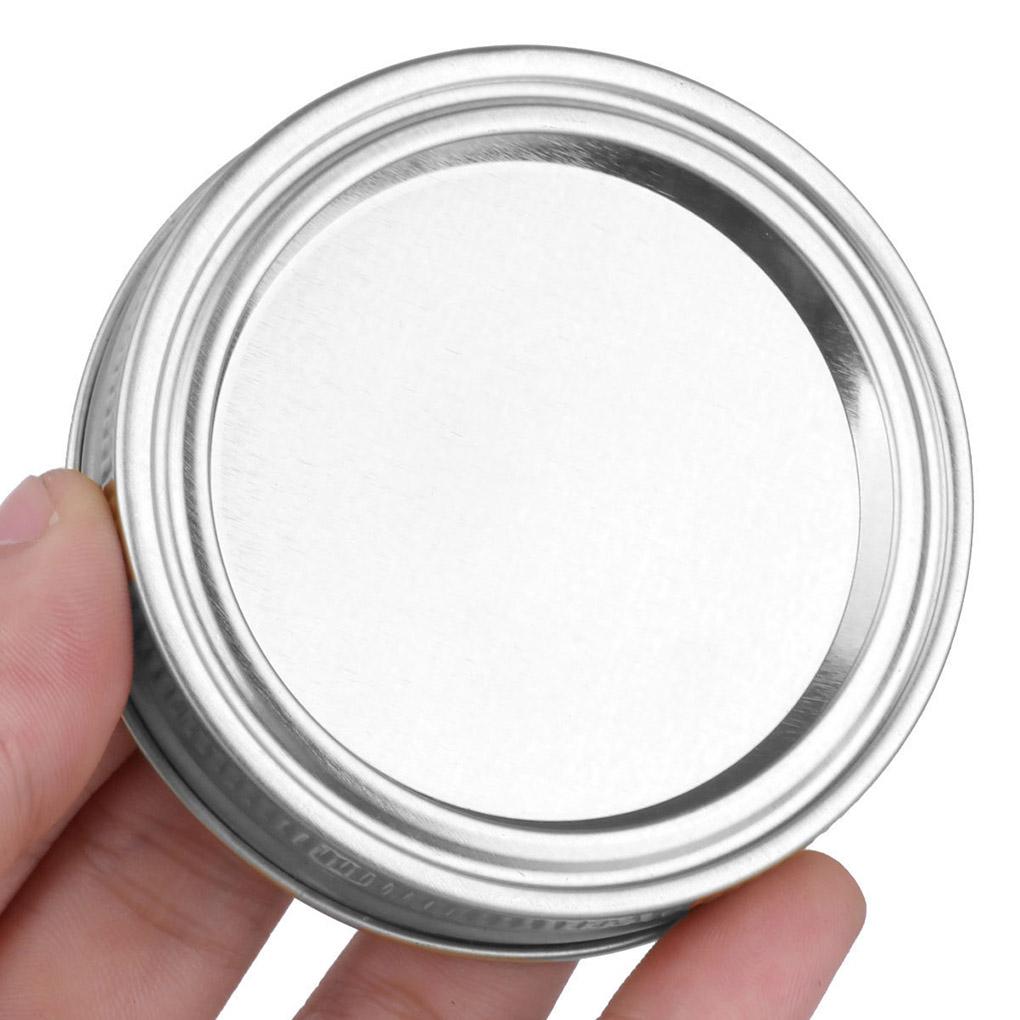 Mouth Covers Tinplate Split Type Good Sealing Performance Canning Lids Widely Used Classic Color Storing Spices Candie Biscuits