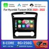 GPS Navigation WiFi for Hyundai Tucson IX35 2020 - 2022 Android OS 2.5D Screen Car Video Multimedia Player Carplay 4G Auto Tools