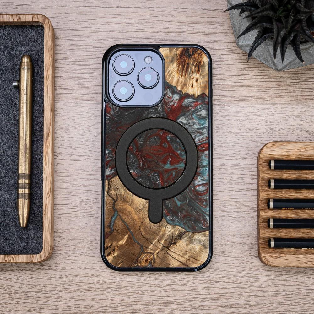 Bewood Unique case for iPhone 16 Pro Max - Planets - Pluto with MagSafe