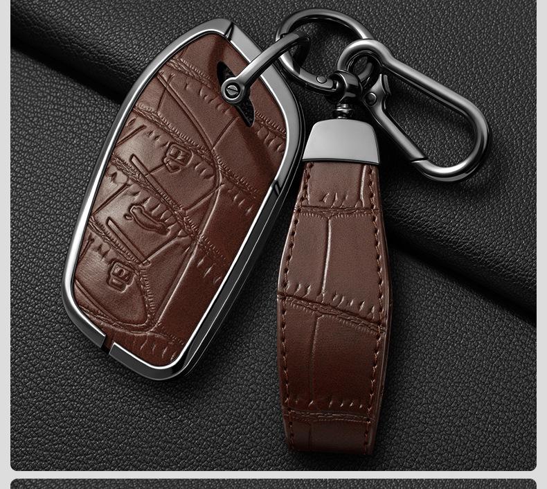 Чехол для ключа автомобиля MG: Подходит для моделей MG6, MG5, ZS, ONE, HS, GS