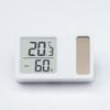 Solar Powered Small Size Hygrometer Thermometers Desktop Digital Temperature Humidity Measurement Meter Gauge for Home