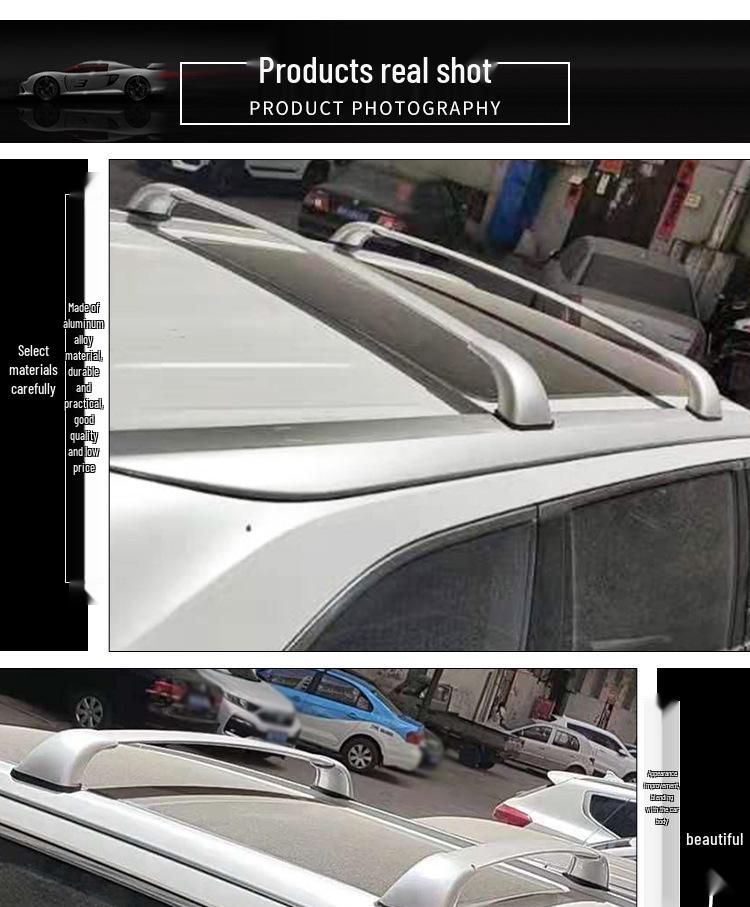 Поперечины багажника на крышу из алюминиевого сплава для Highlander 2015-2019