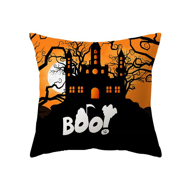 Pumpkin Collection Halloween Theme Pillow Cover Sofa Cushion  Holiday Gift Party Decoration Home Decor