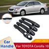 Ручка Двери Для Toyota Corolla 10 E140 E150 2008 2009 2010 2011 2012 Роскошная Ручка Двери Автомобильные Чехлы Аксессуары Наклейка