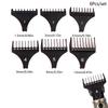 6Pcs/Set For T9 1.5/3/4.5/6/9/12 Mm Professional Hair Trimmer Limit Comb Universal Guards Hairdresser Hair Cutting Guide Barber