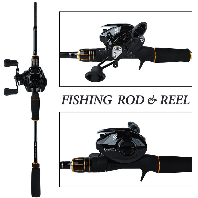 Набор удочек и катушек, золотые рыболовные снасти для улицы, аксессуары для морской рыбалки, инструменты для ловли окуня