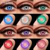 NEBULA Solid Color Contact Lenses for Cosplay Red Lens Pink Lens Cosplay Contacts Yearly Cosmetic Pupils