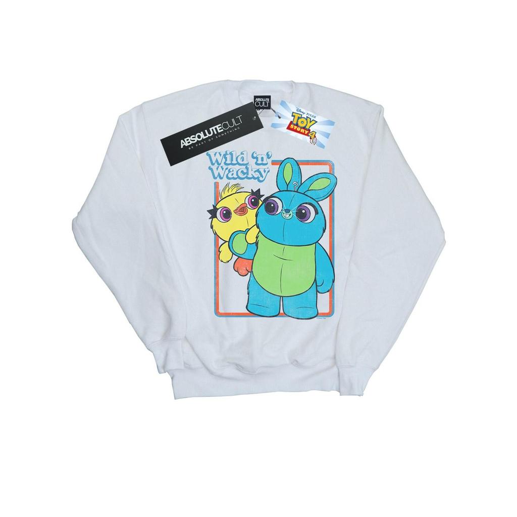 Disney Mens Toy Story 4 Duck And Bunny Wild And Wacky Sweatshirt