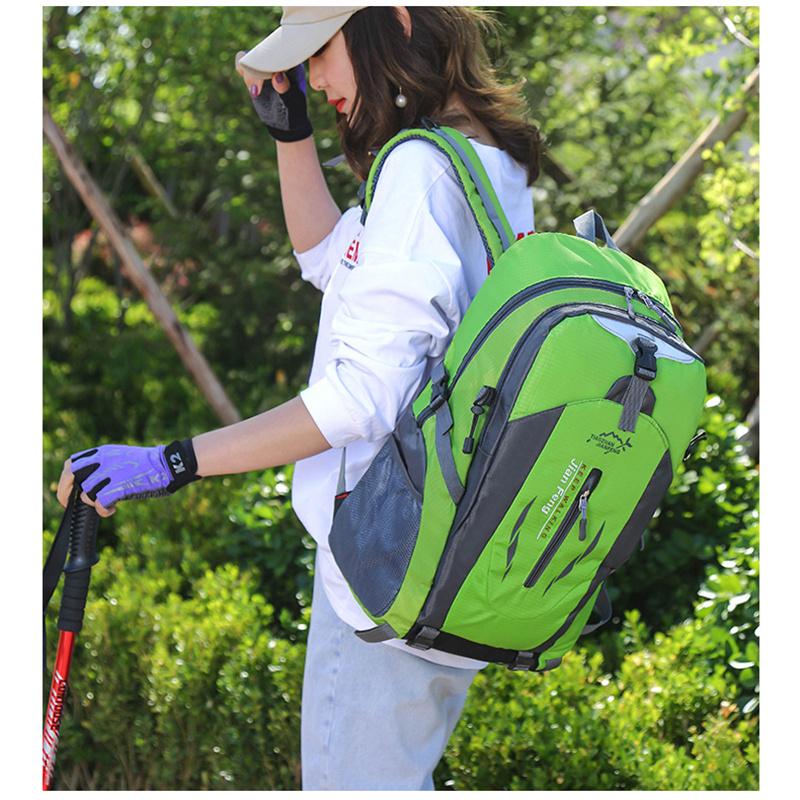 40L Large Capacity Ultralight Hiking Bag Outdoor Waterproof Casual Travel Multi-functional Sports Backpack