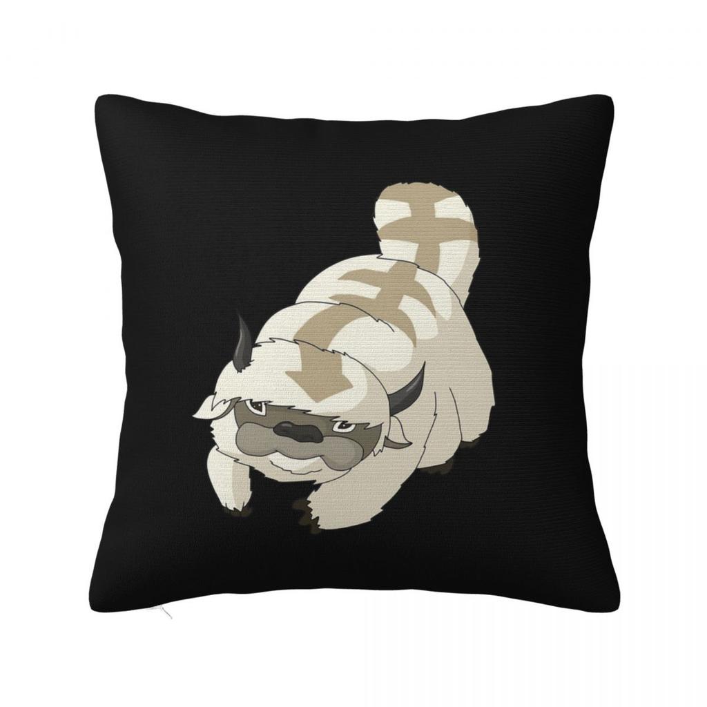 Appa With Clouds, Avatar The Last Airbender Square Pillowcase Cushion Cover Pillow Case Throw Pillow Cover for Home Bedroom Car