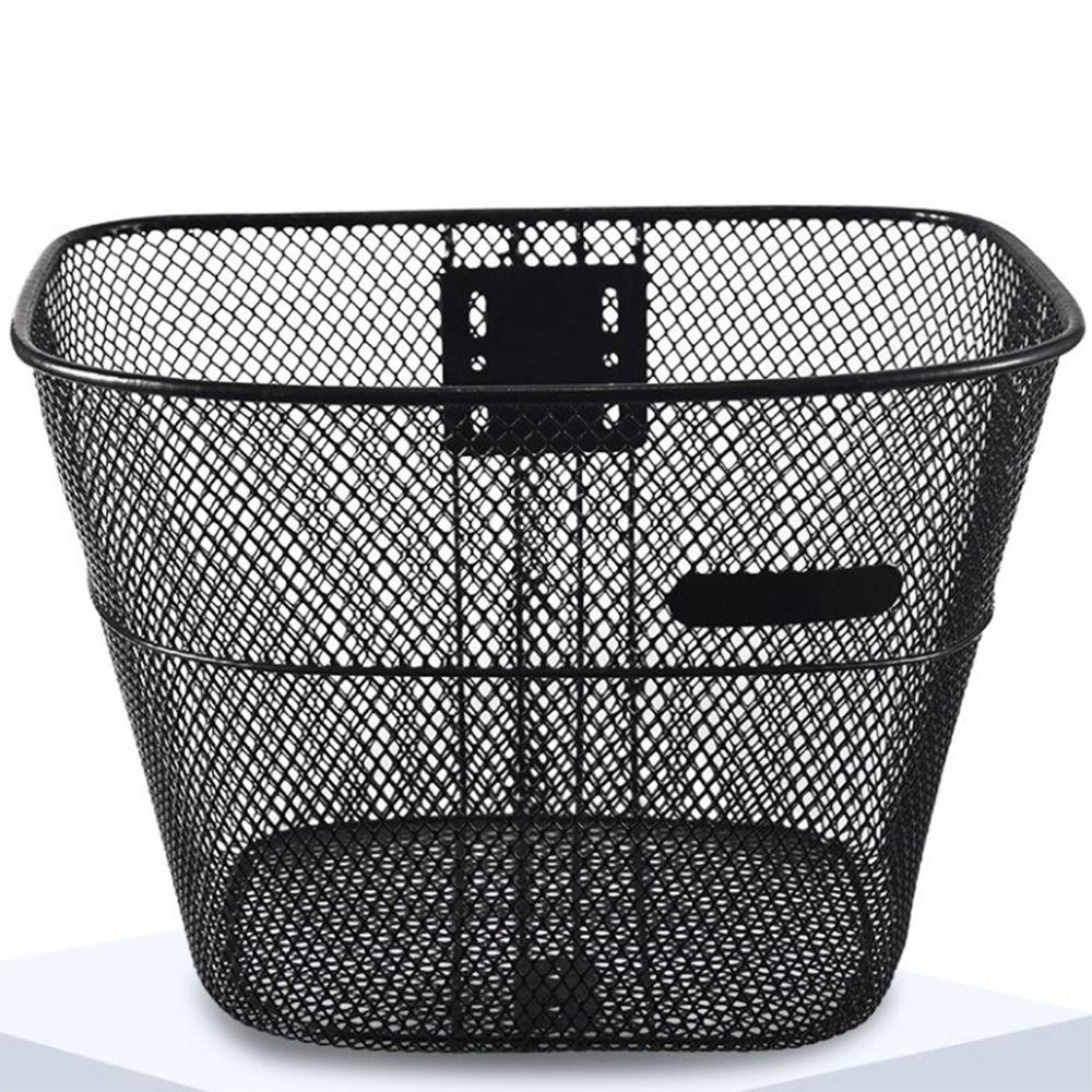 Fixed Durable Mountain Bike Basket Backpack Storage  Children's Folding Bike Accessories