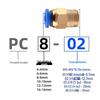 ZONYE Copper Pneumatic Straight Connector