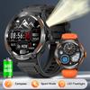 2025 Smart Watch 3ATM Waterproof 1.53" New KT76 Men Sport With Compass And LED Flashlight Heart Rate Sleep Analysis Bluetooth