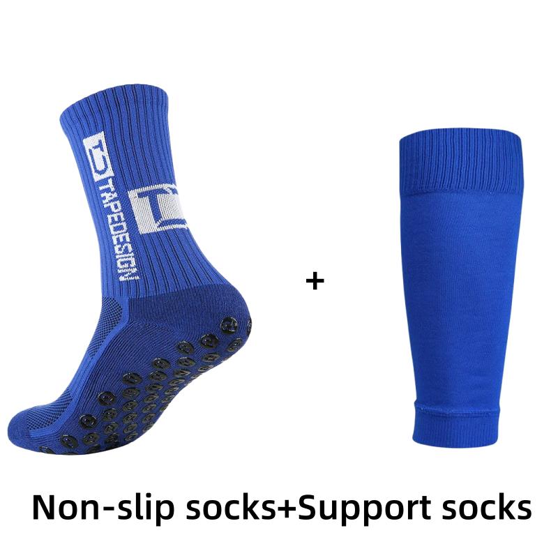 Non Slip Football Socks Mens Friction Gasket Tube Running Ice Snow Hiking Sports Over Knee Stockings Basketball Socks