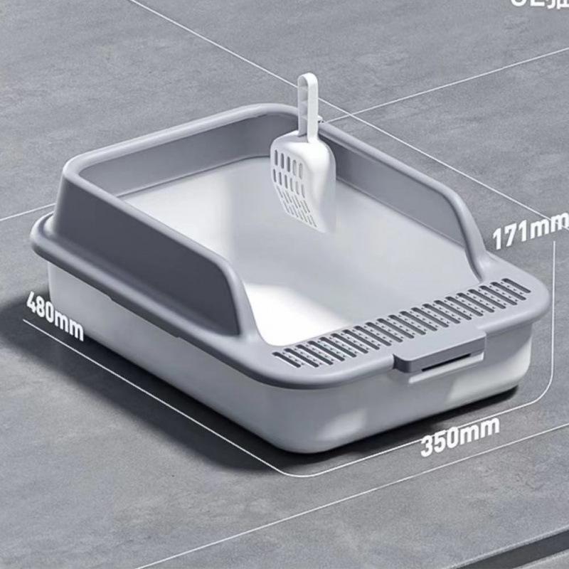 Top-Entry Odor-Proof Cat Litter Box - Splash & Smell Resistant 