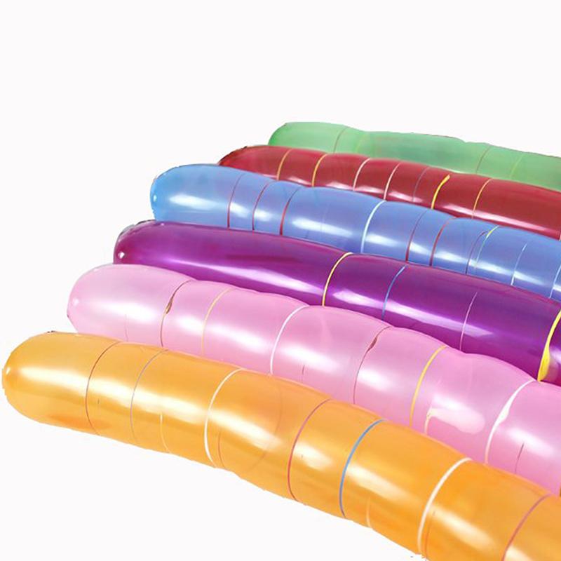 50/100 шт. разноцветные длинные латексные ракеты воздушные шары летающие пищащие декор для вечеринки