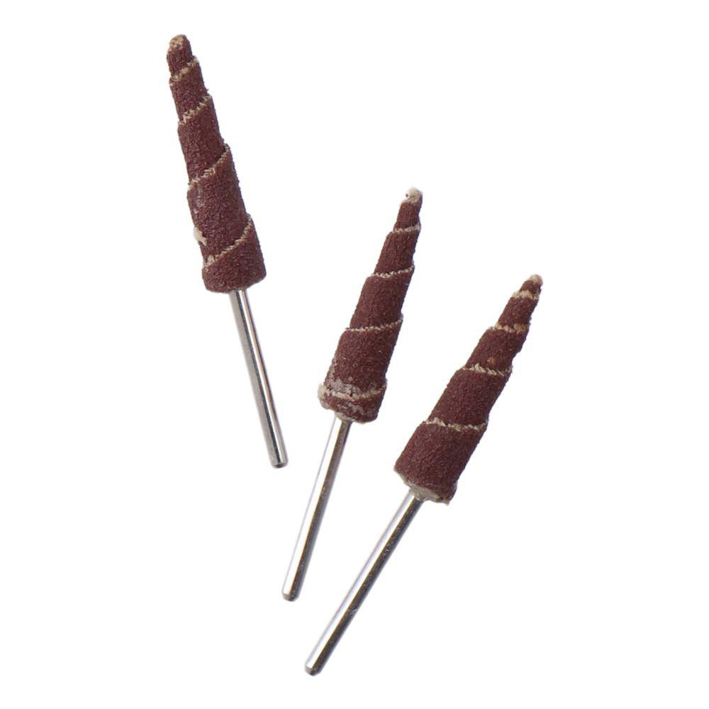 1/20 шт. 3x10 мм наждачная бумага зернистостью 80, острая сетка с хвостовиком 1/8 дюйма, абразивная шлифовка и полировка