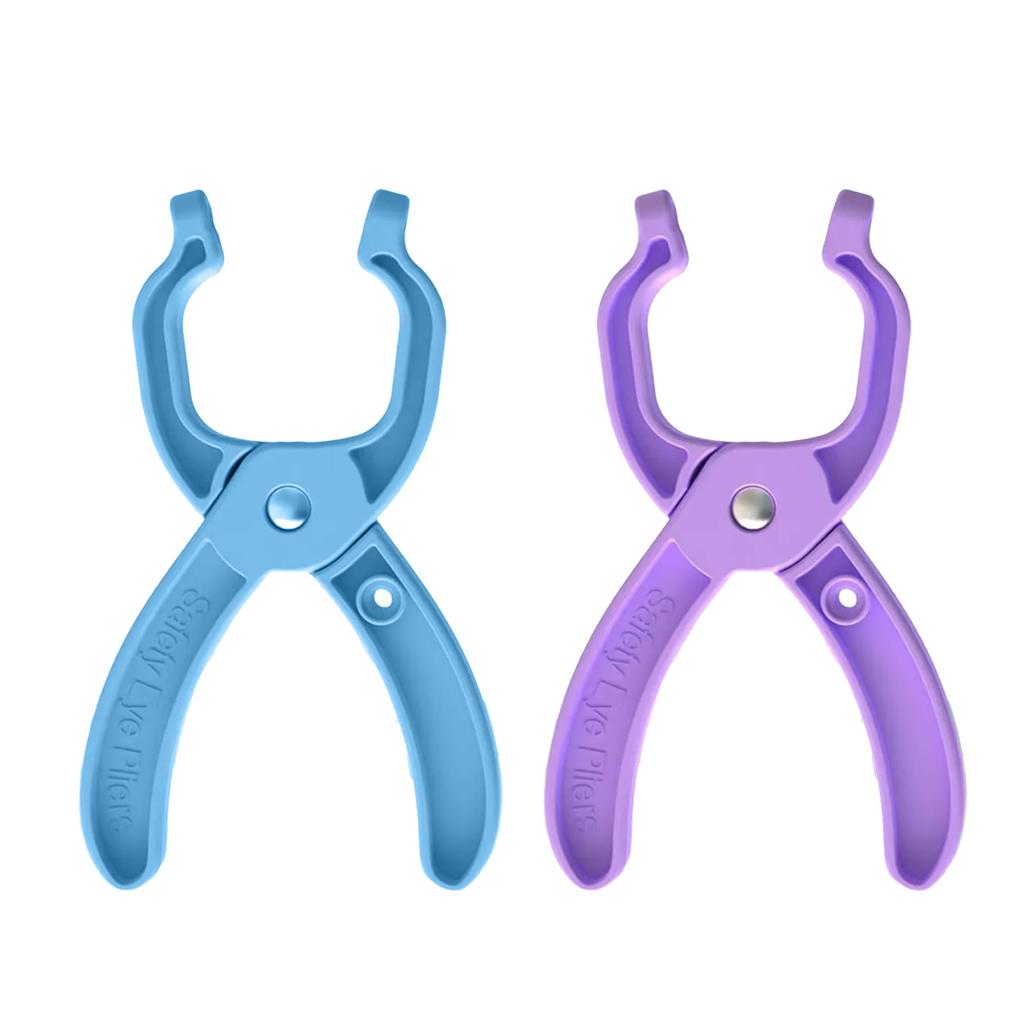 Safety Eye Tool Auxiliary Tool for Attaching Safety Eyes Ergonomic Handle Safety Eye Crochet Tool for Crocheting Project