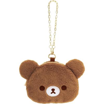 Мягкий чехол для монет Rilakkuma Chairoikoguma CK70601 В100 x Ш135 x Г10 мм San-X "Aokogu's Stayover"