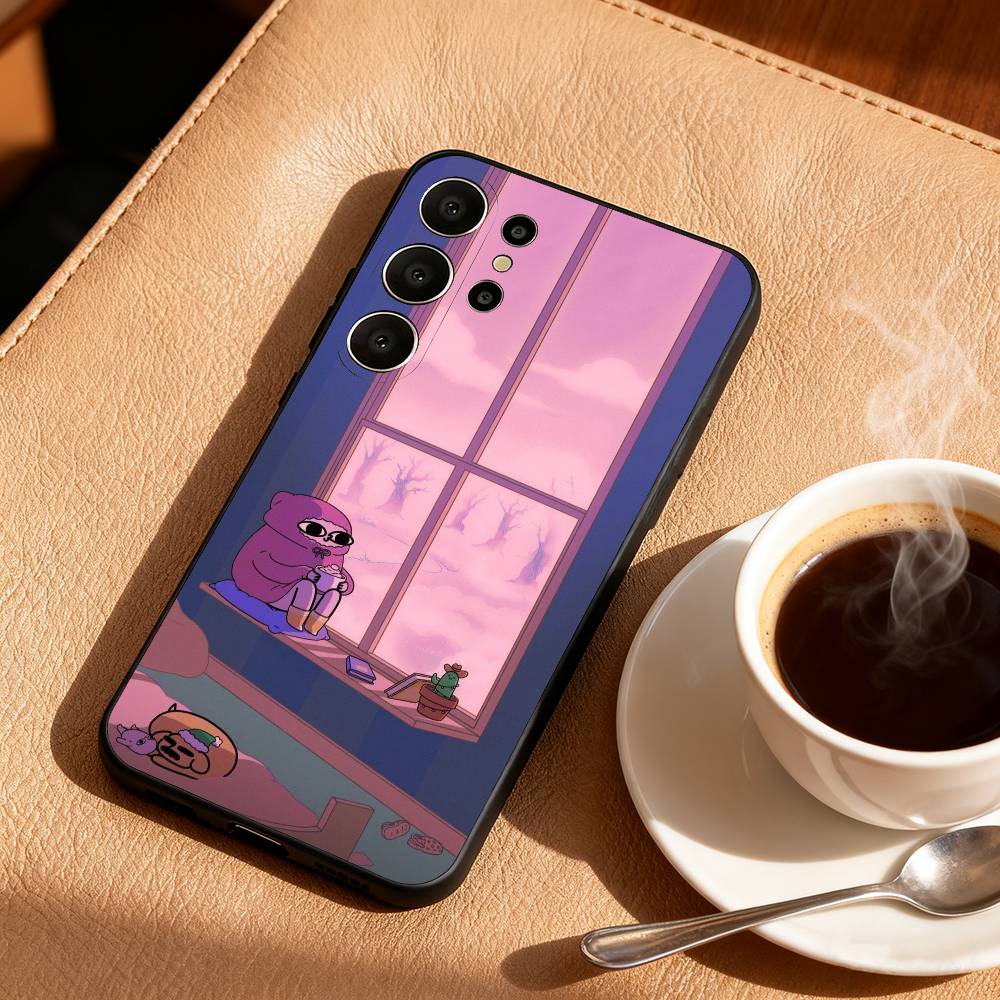 Funny K-Ketnipz Phone Case For Samsung S25,S24,S21,S22,S23,S30,Ultra,S20,FE,Lite,10,9,Black Cover