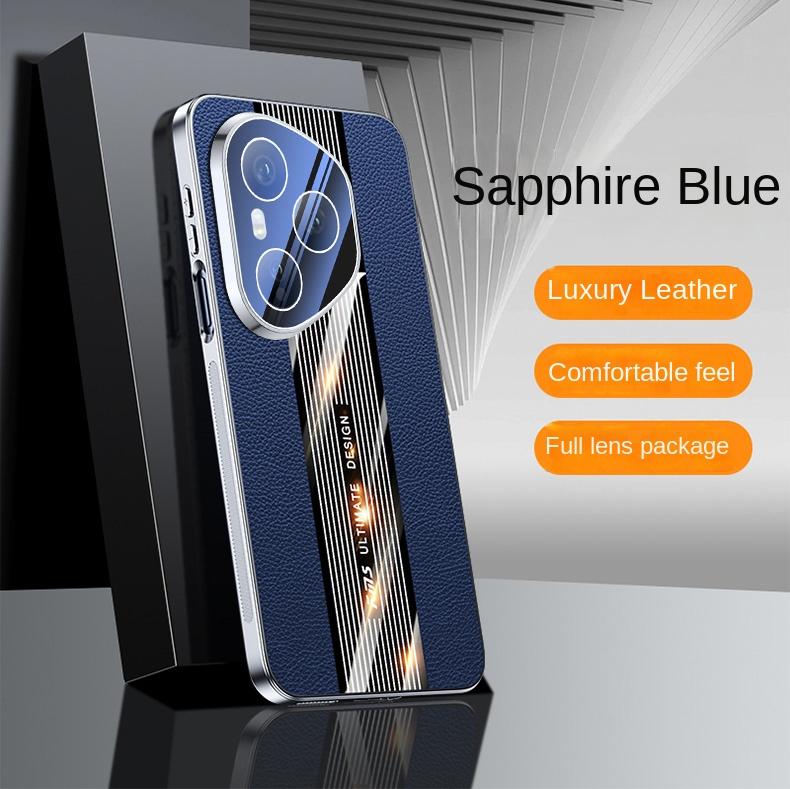 Роскошный кожаный противоударный чехол для телефона Honor 400 Pro с гальваническим покрытием и защитой объектива камеры для Honor 400Pro Global, жесткий чехол