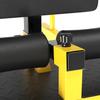 Squat Machine With Push Up Stand Padded Hip Thrust Bench With Adjustable Cushion For Home Gym Work Out Yellow