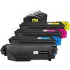 Cartouches De Toner Compatibles - TOPRINT - TK5270 - 8000 Pages Noir - 6000 Pages CMY - 4 Packs