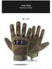Men's Tactical Non-Slip Hard Shell Combat Gloves for Outdoor and Cycling