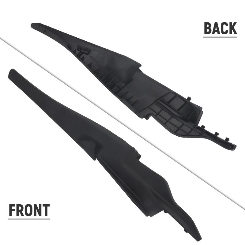 Car Front Windshield Deflector Wiper Cowl Trim Cover for Honda Civic 2016 2017 2018 2019 2020 2021 74220-TEA-T00 74270-TEA-T00