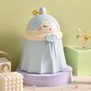 Мусорное ведро в форме принцессы для офиса, ванной комнаты, автомобиля, отеля, маленькое мусорное ведро для стола, компактный настольный мусорный бак
