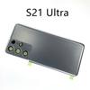Корпус для Samsung Galaxy S21 Ultra G998 G998F G998F/DS G998B Замена задней батареи задней двери