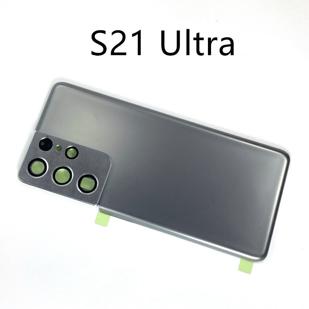 Корпус для Samsung Galaxy S21 Ultra G998 G998F G998F/DS G998B Замена задней батареи задней двери
