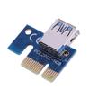 Адаптер PCIe X1 PCI E 1X — гнездо USB 3.0 для майнинга PCI Express Riser