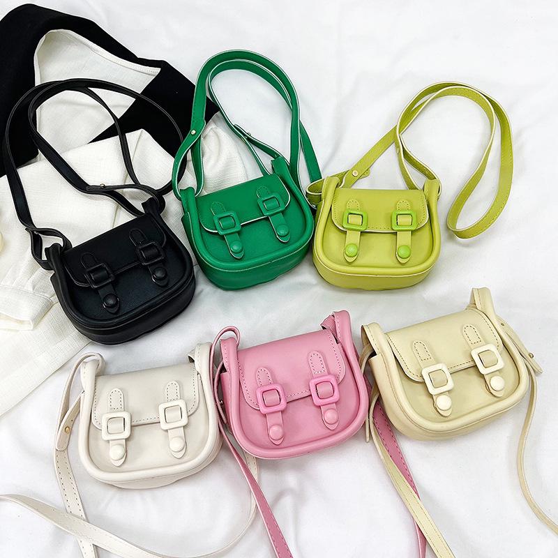 Женская ретро мини-сумка-седло - Сумочка для помады, Простой повседневный стиль через плечо или кроссбоди