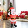 Рождественский надувной костюм для взрослых, надувной костюм Санта-Клауса с нагнетателем, ролевая игра, рождественский реквизит для мужчин и женщин