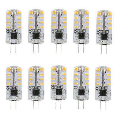 10 шт./лот G4 2 Вт 220 В светодиодная лампа 32 светодиода SMD3014 теплый холодный белый свет заменяет галогенную лампу 10 Вт 20 Вт для домашнего внутреннего освещения