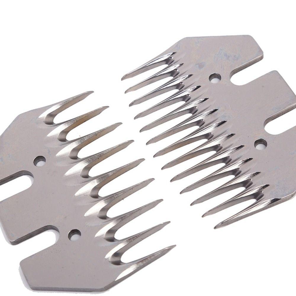 13 зубчатых лезвий для стрижки овец, сменный триммер для животных, для стрижки коз, ягнят, лам, альпак