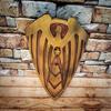 The "Soldier Boy" Wooden Shield Superhero Roleplay Shield Comic Cosplay Shield Replica Best For Gift