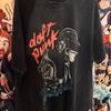 Черная футболка 90-х Daft Punk Alive Tour Классический стиль S 5XL